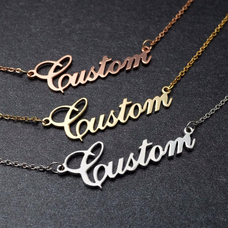 North & Pearl Classic Initial Charm Necklace product image 5