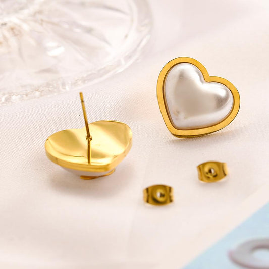 North & Pearl Polished Bead Earrings product image 2