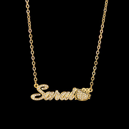 North & Pearl Minimal Letter Pendant product thumbnail 4