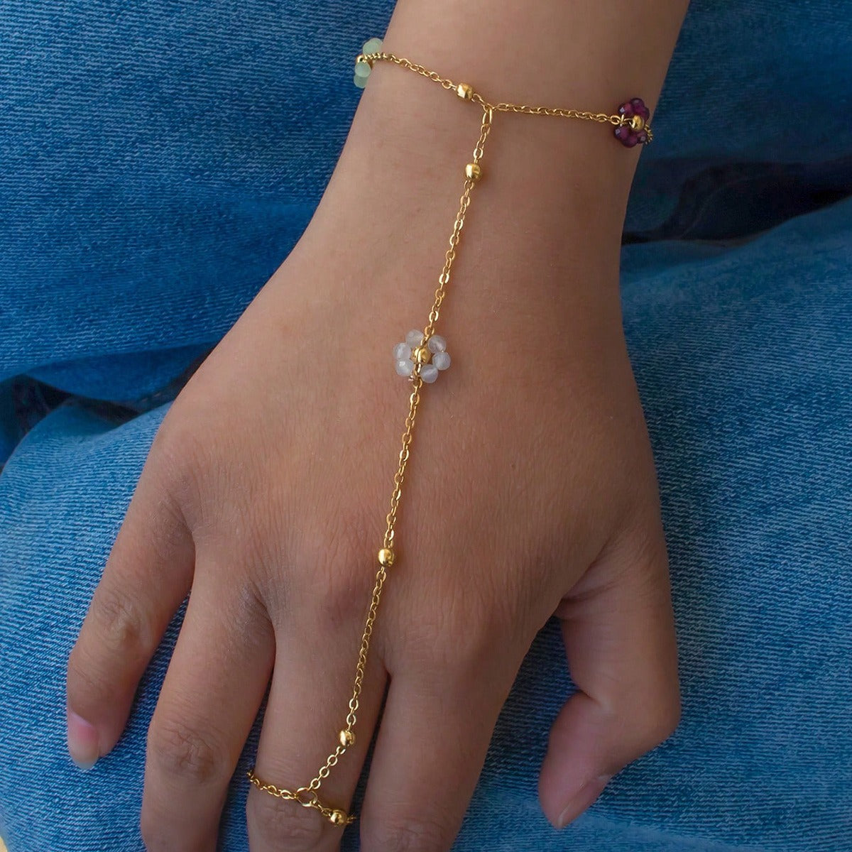 North & Pearl Refined Bloom Bracelet product image 5