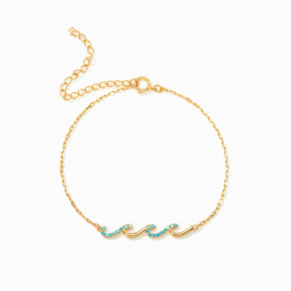 North & Pearl Wave Anklet product image 3