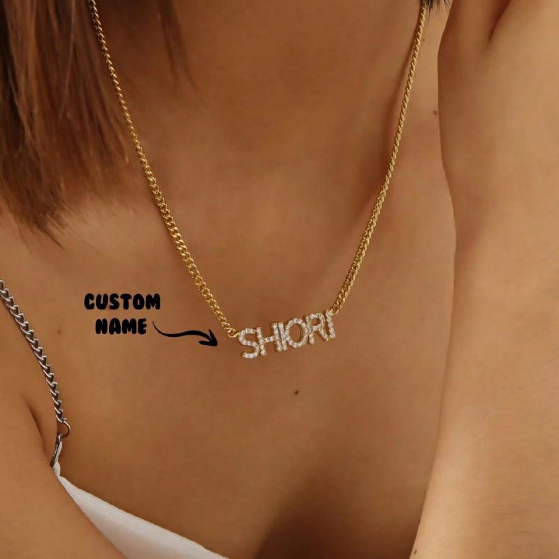 North & Pearl Charm Classic Name Necklace product image 5