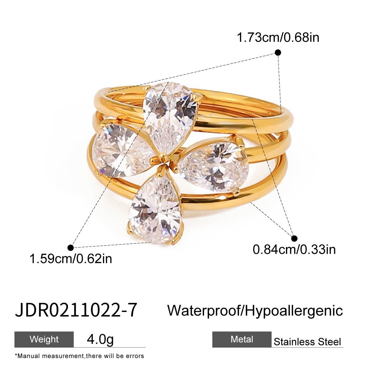 North & Pearl Polished Statement Ring product image 3