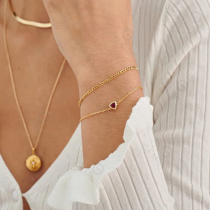 North & Pearl Trillion Birthstone Bracelet product thumbnail 3