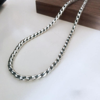 North & Pearl Oxidized Wheat Chain Necklace product thumbnail 2