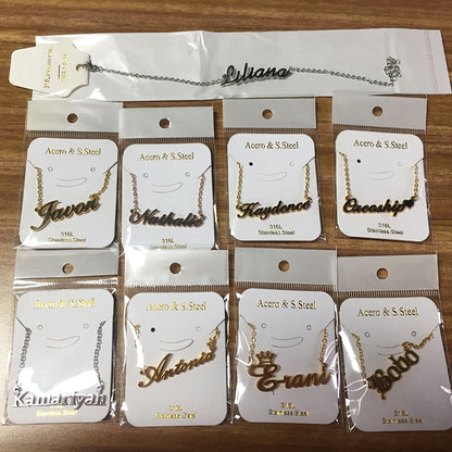 North & Pearl Refined Letter Necklace product thumbnail 4