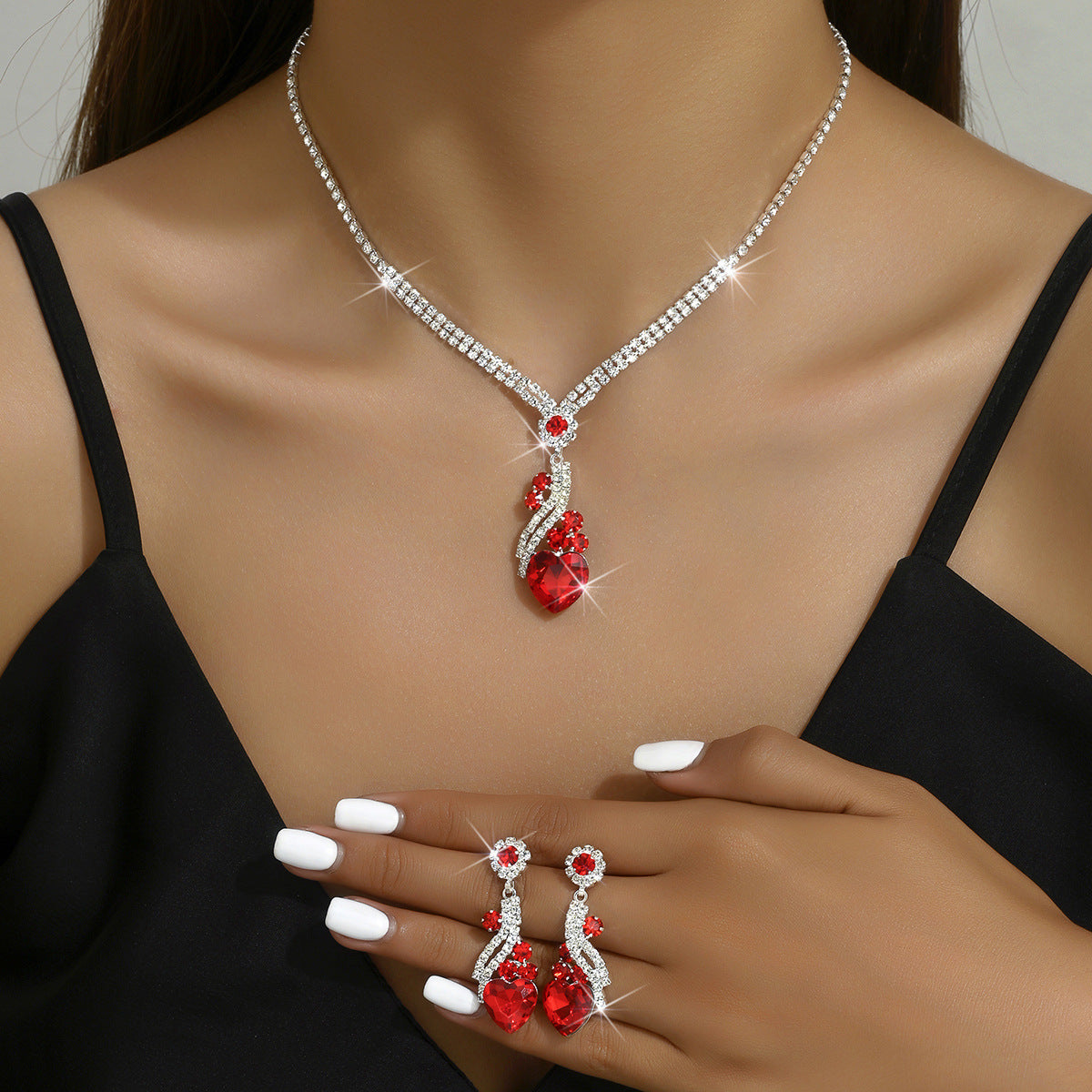 North & Pearl Heart Jewelry Set product image 4