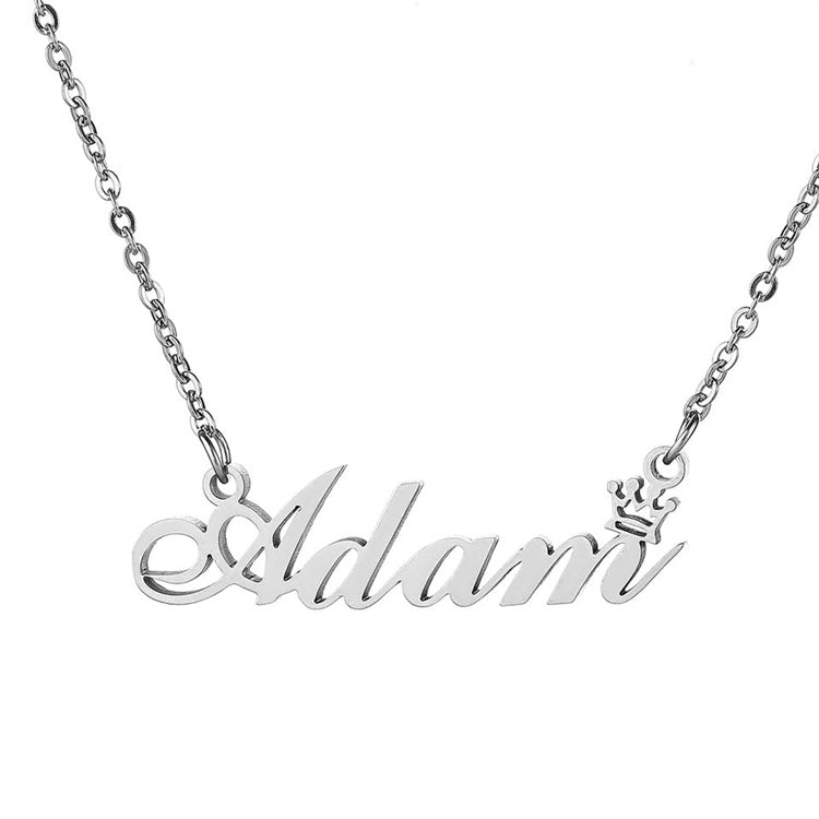 North & Pearl Script Classic Name Necklace product image