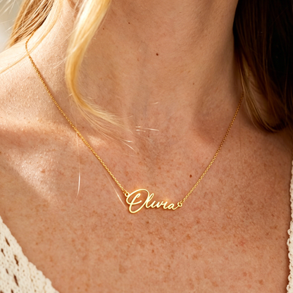 North & Pearl Statement Layering Name Necklace product thumbnail 5