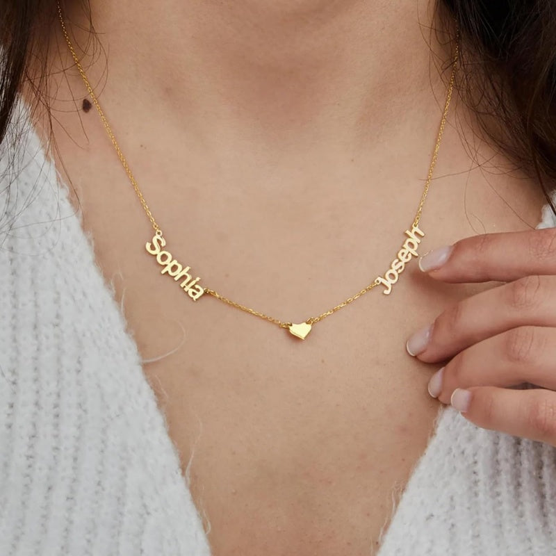 North & Pearl Charm Keepsake Name Necklace product image 1