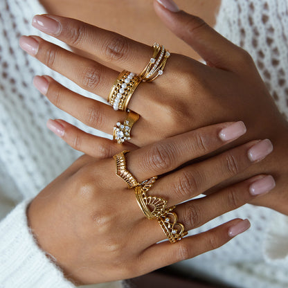 North & Pearl Minimal Statement Ring product thumbnail 1