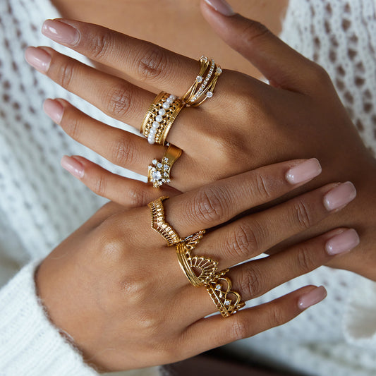 North & Pearl Minimal Statement Ring product image 1