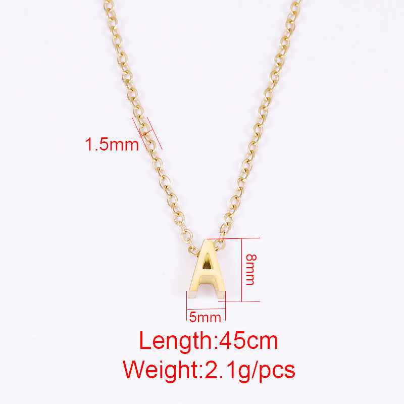 North & Pearl Layering Initial Necklace product image 5