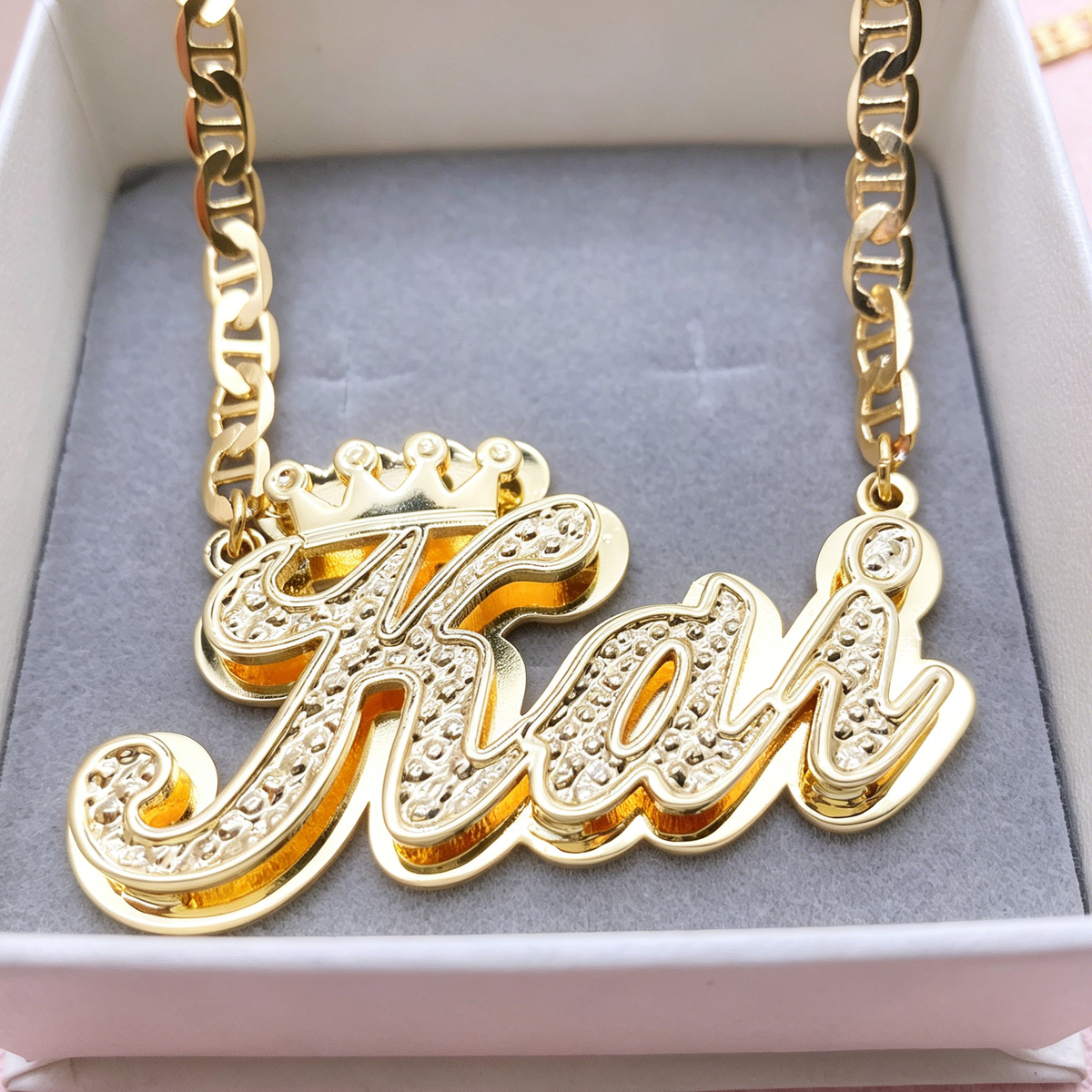 North & Pearl Classic Letter Necklace product image 1
