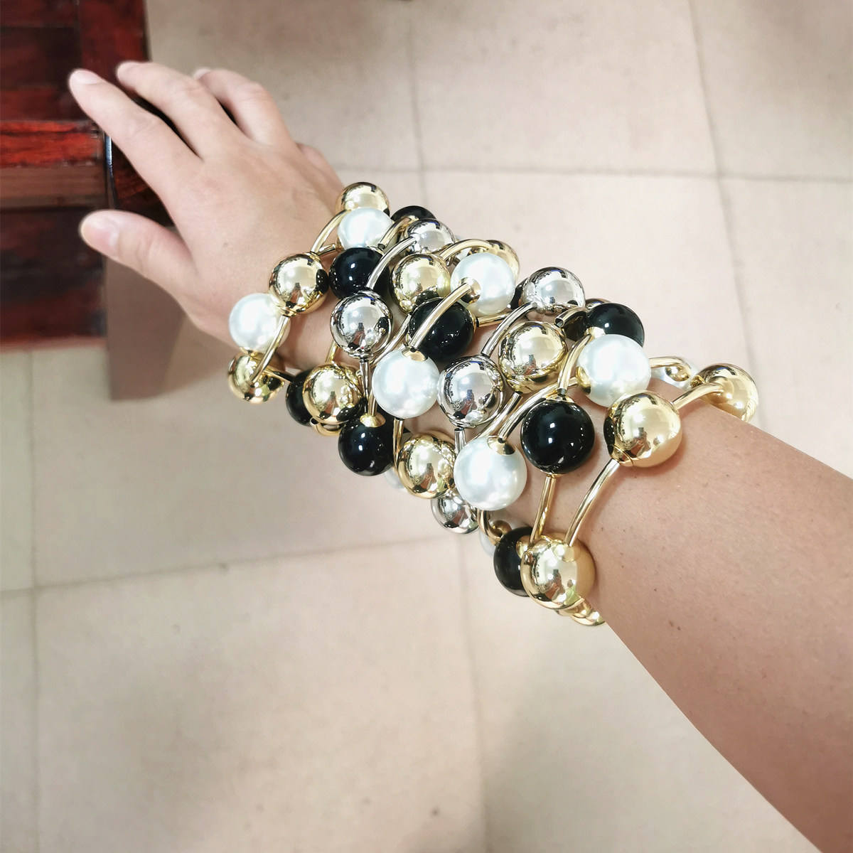 North & Pearl Chunky Bead Bracelet product image 4