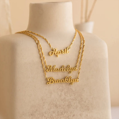North & Pearl Everyday Classic Name Necklace product thumbnail 3
