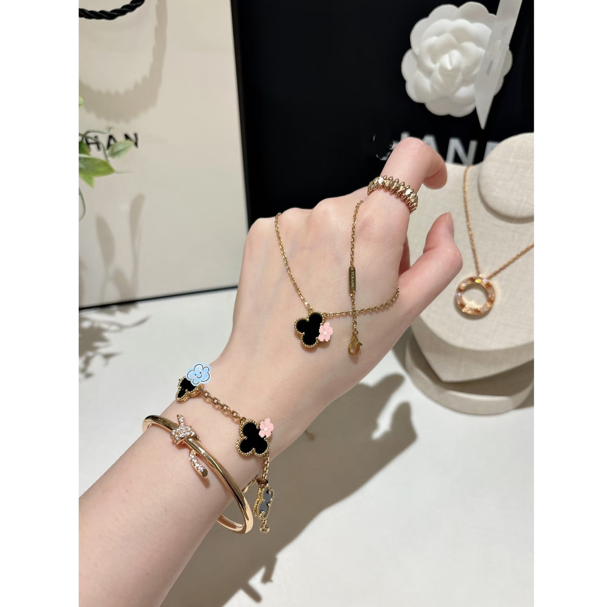 North & Pearl Stackable Clover Bracelet product image 3