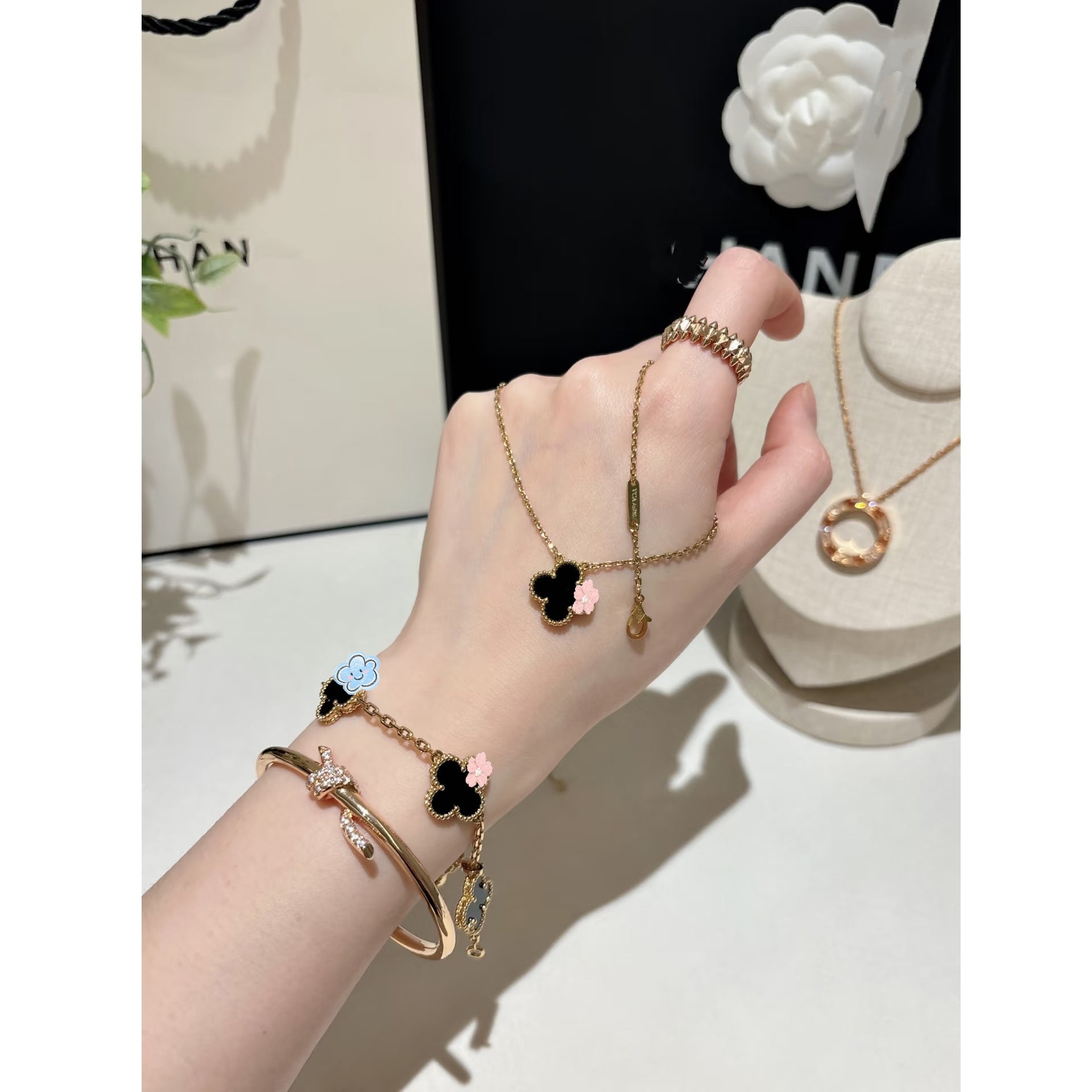 North & Pearl Stackable Clover Bracelet product image 3