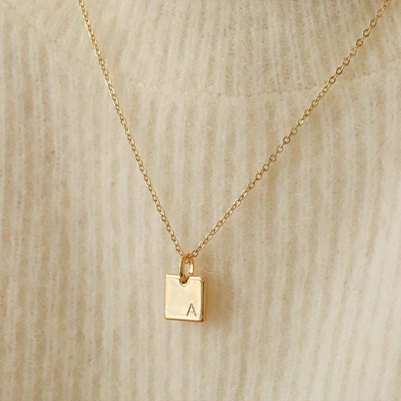 North & Pearl Layering Dainty Initial Necklace product image 6