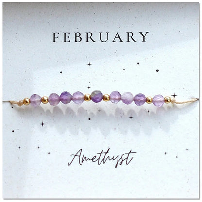 North & Pearl Dainty Birthstone Bead Bracelet product thumbnail 6