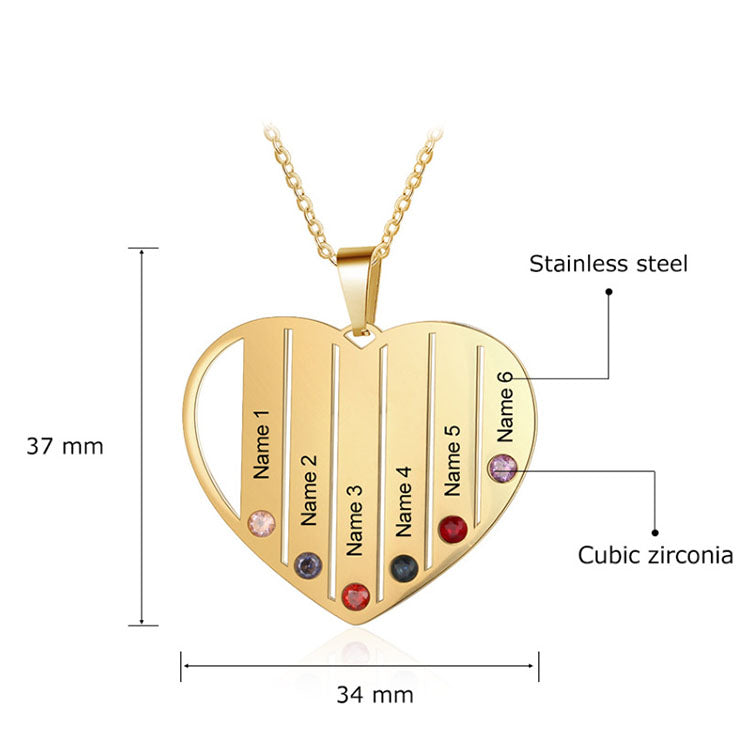 North & Pearl Petite Letter Necklace product image 1