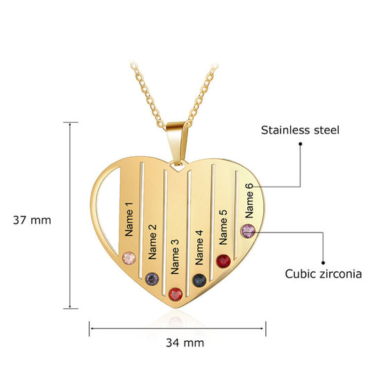 North & Pearl Petite Letter Necklace product image 1
