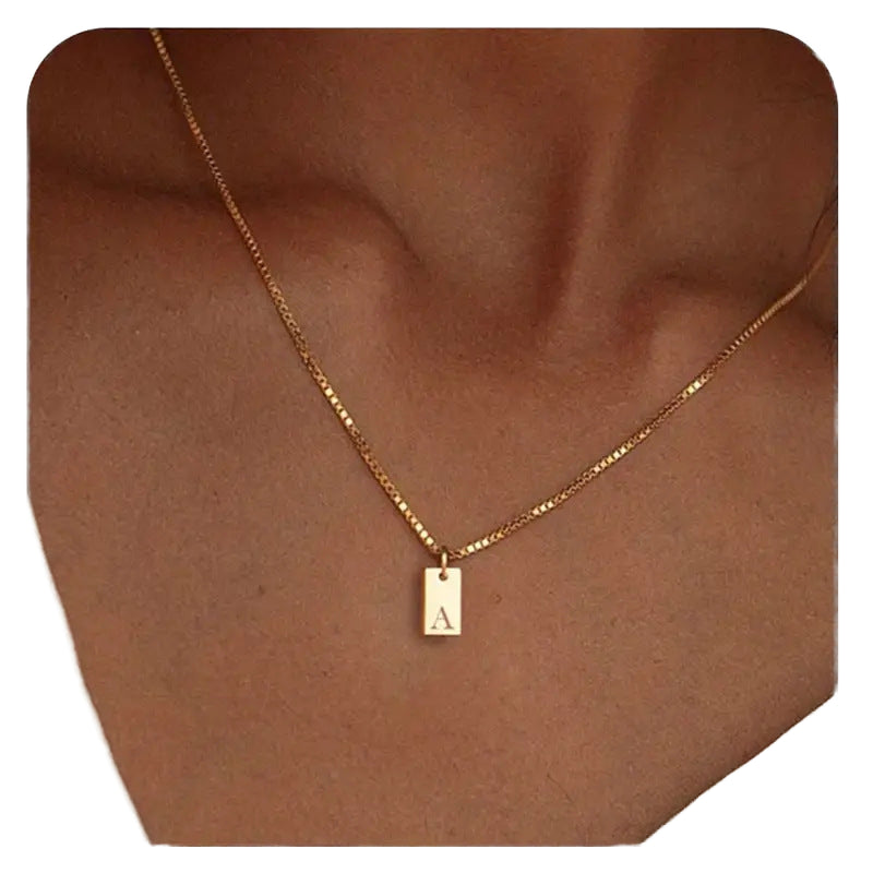 North & Pearl Dainty Initial Necklace product image 1