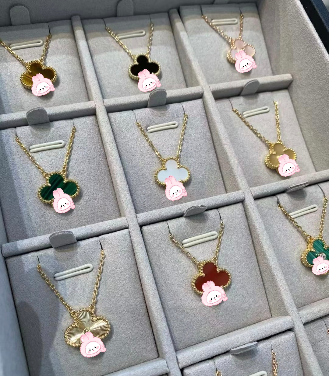 North & Pearl Dainty Clover Necklace product image 2